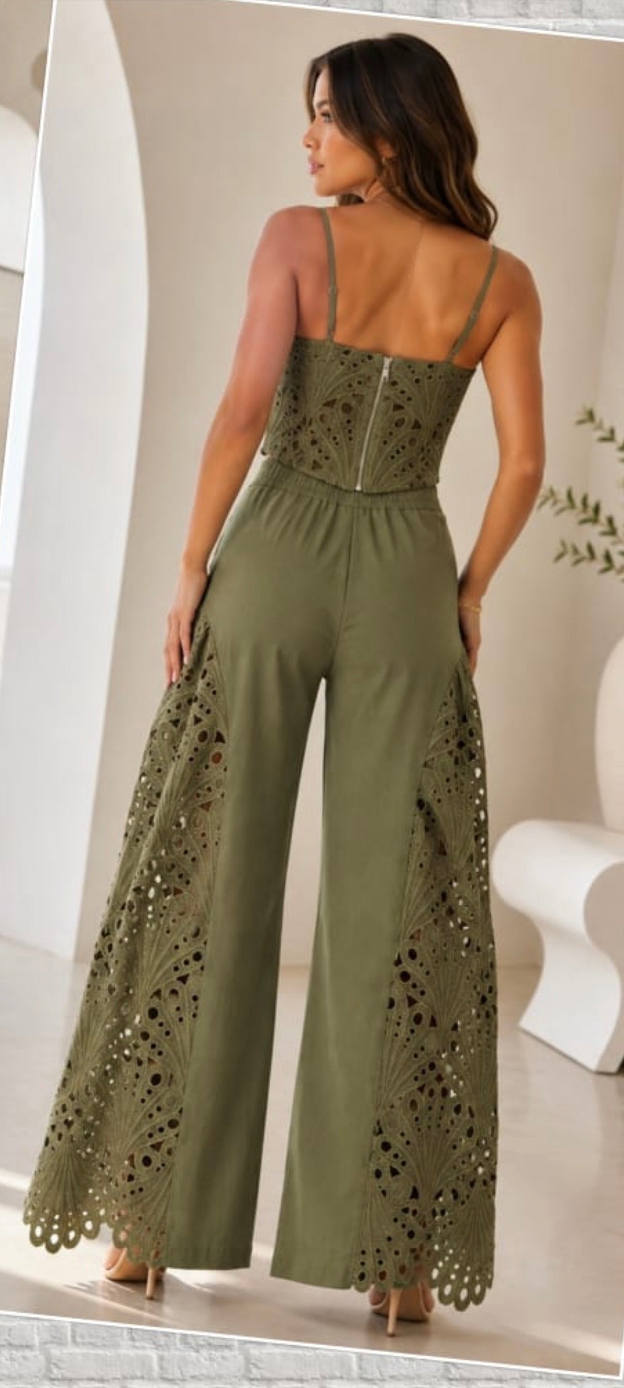 Portofino Olive Green Set (spandex)