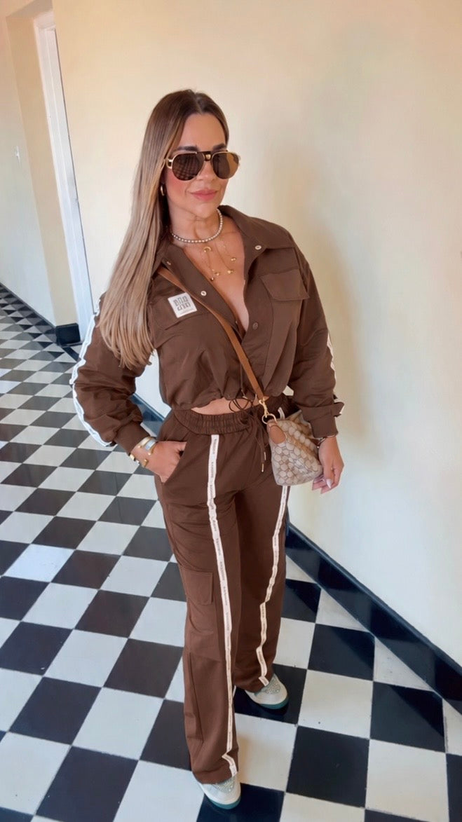 Trends Brown Travel Set (spandex)