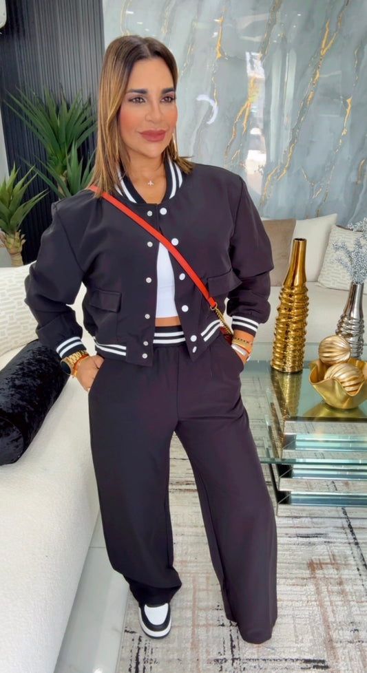 Montreal Black Set (puedes bajar una talla) spandex