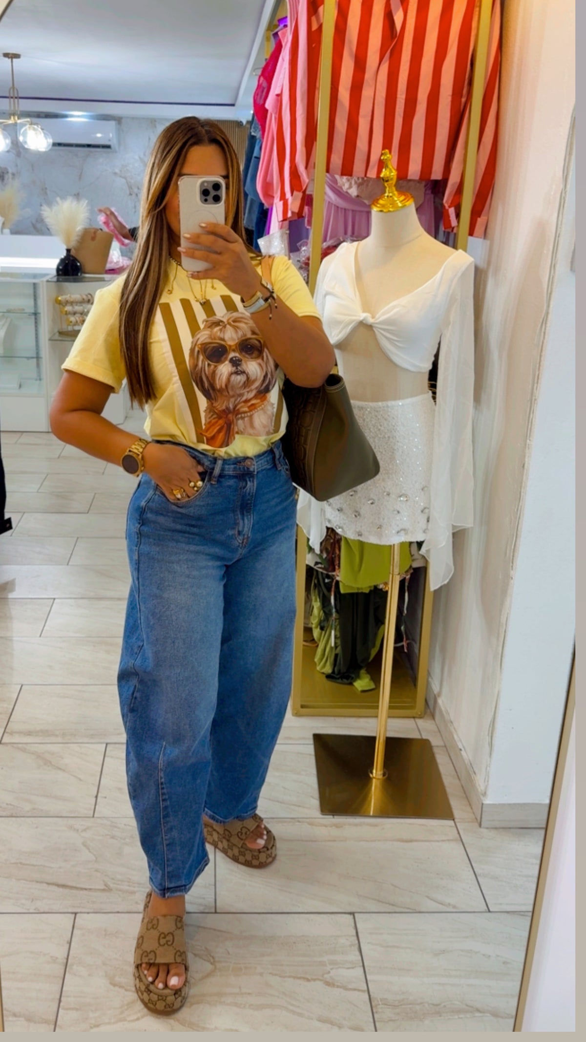 Vibrant Barrel Jean (spandex)