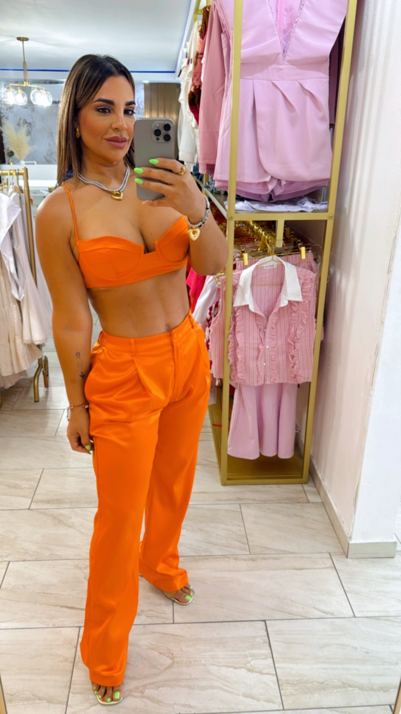 Lucerna Orange Set (stretch)