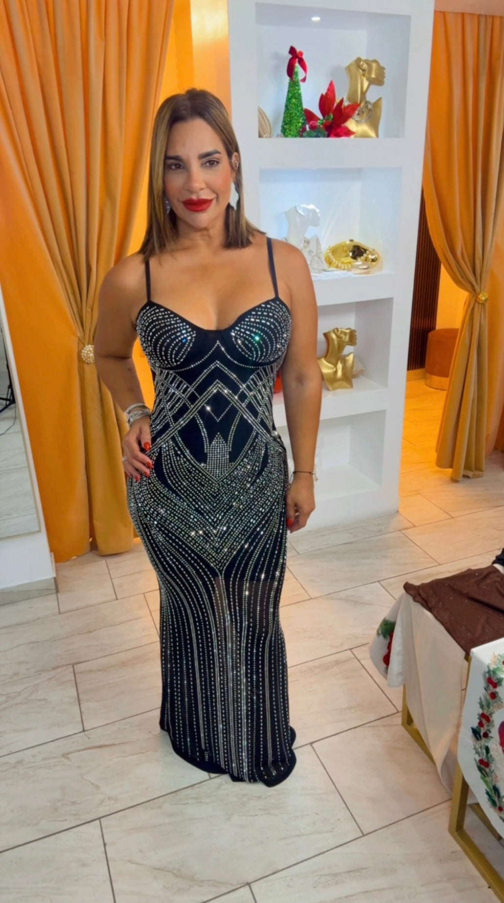 Sheraton Black Dress (Súper Spandex)