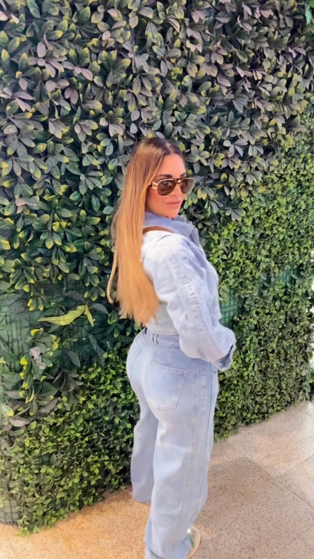 Miramar Jacket & Denim Pant Set (spandex)