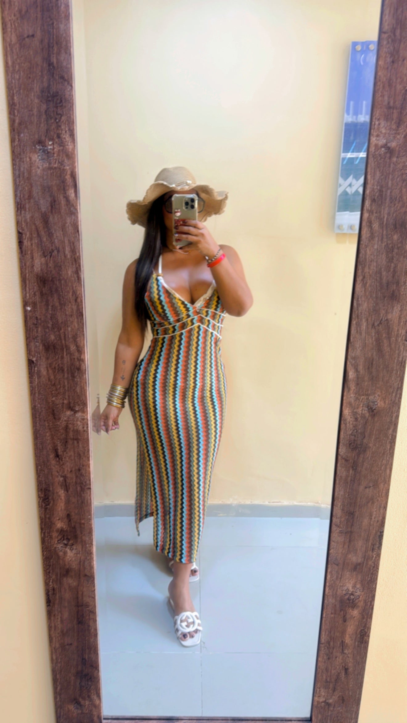 Barú Crochet Dress (stretch) utilicé talla M