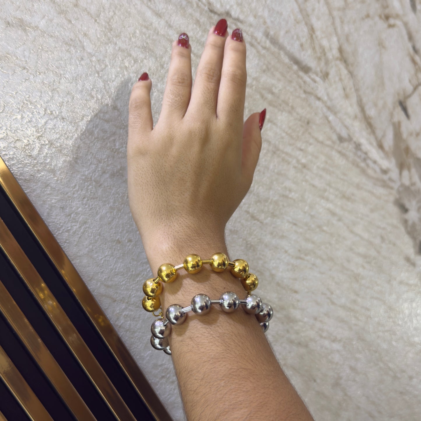 Bubble Bracelet Gold