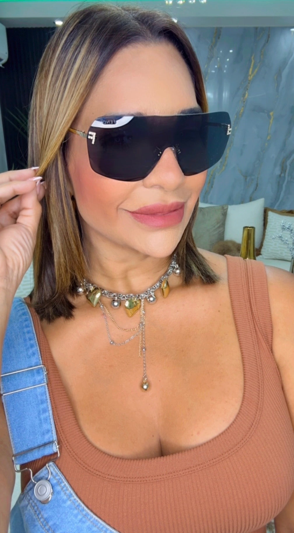 Fen Black Sunglasses (Kit Completo)