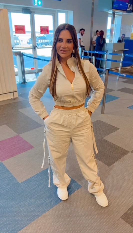 Pireo Beige Travel Set (spandex)