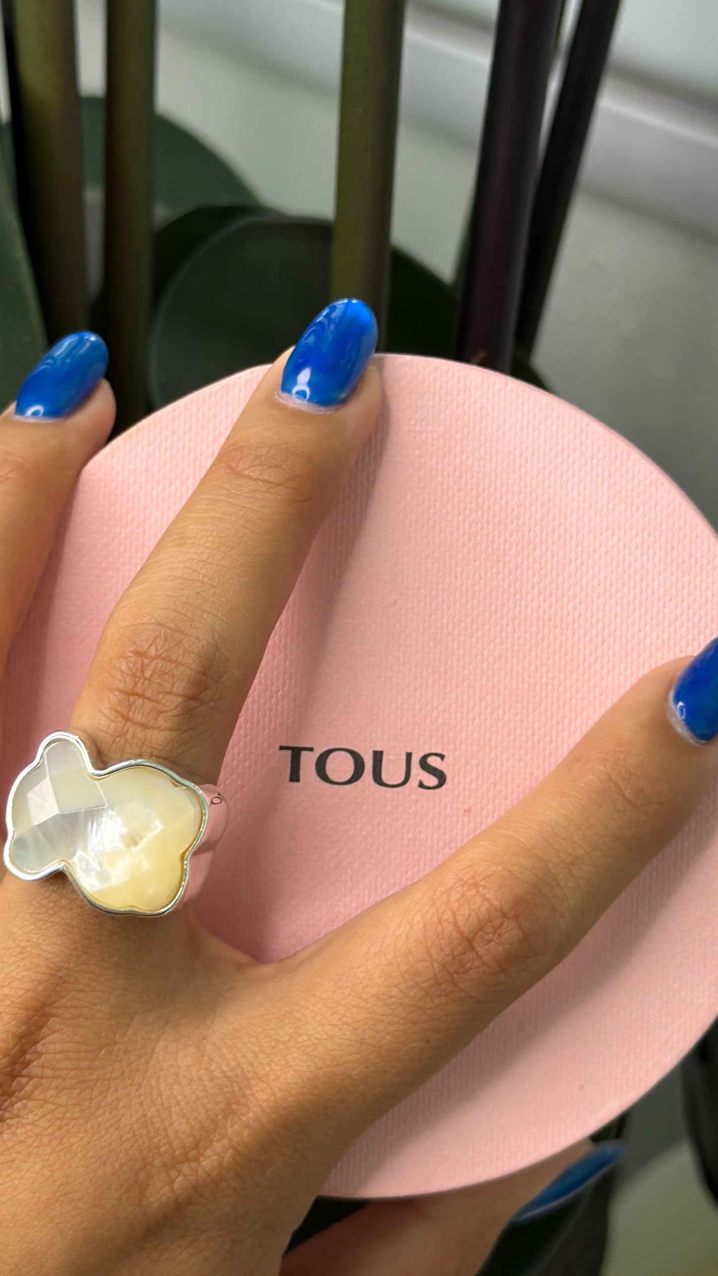 Nácar Tedd Silver Ring (Plata 925)