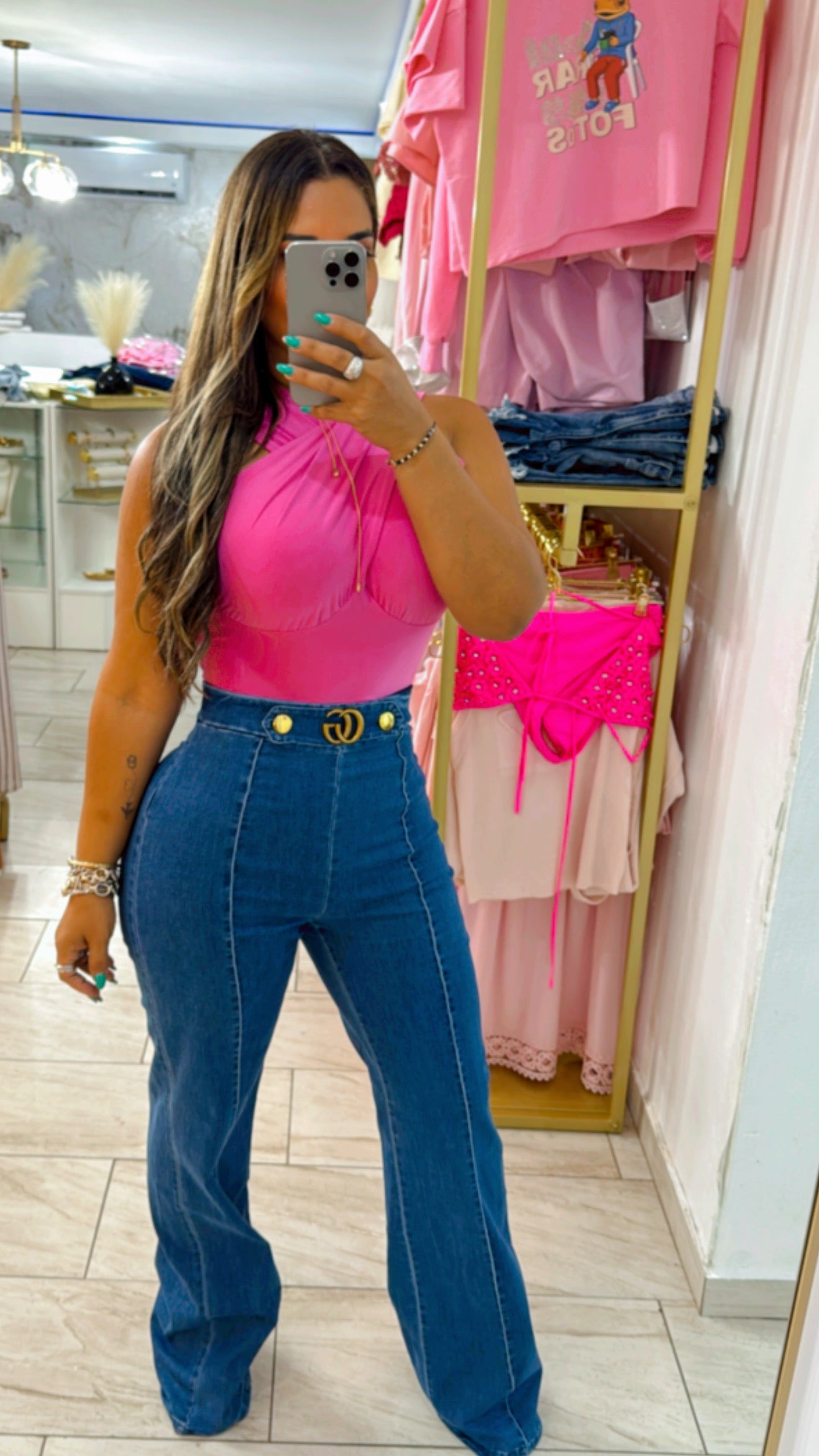 GG Denim Pant (stretch) utilicé talla médium