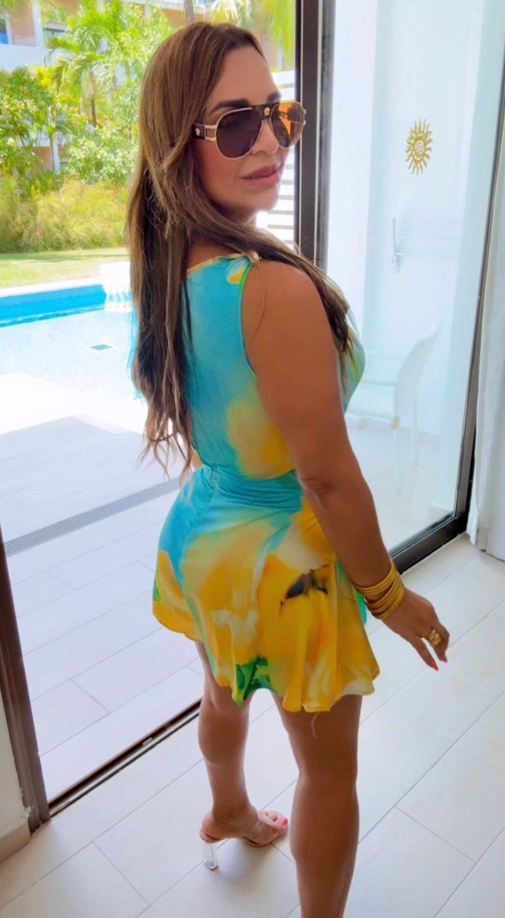 Catalonia Blue Romper (utilicé talla M)