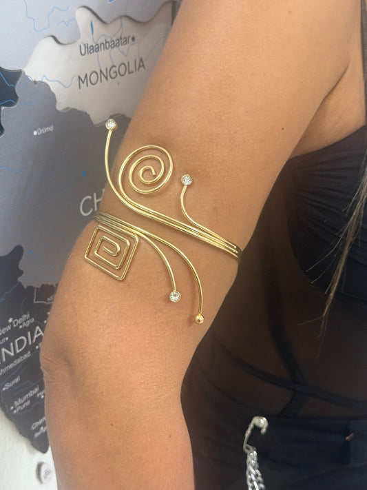 Gold Arm Cuff