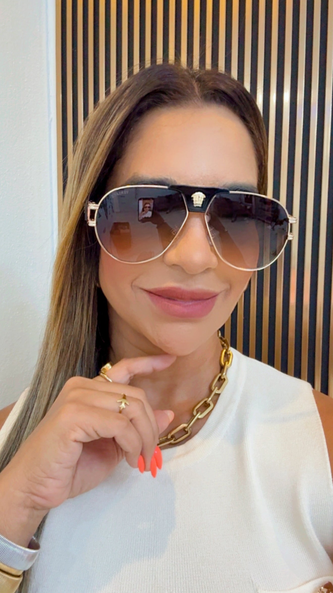 Versa Brown Sunglasses ( Kit completo)