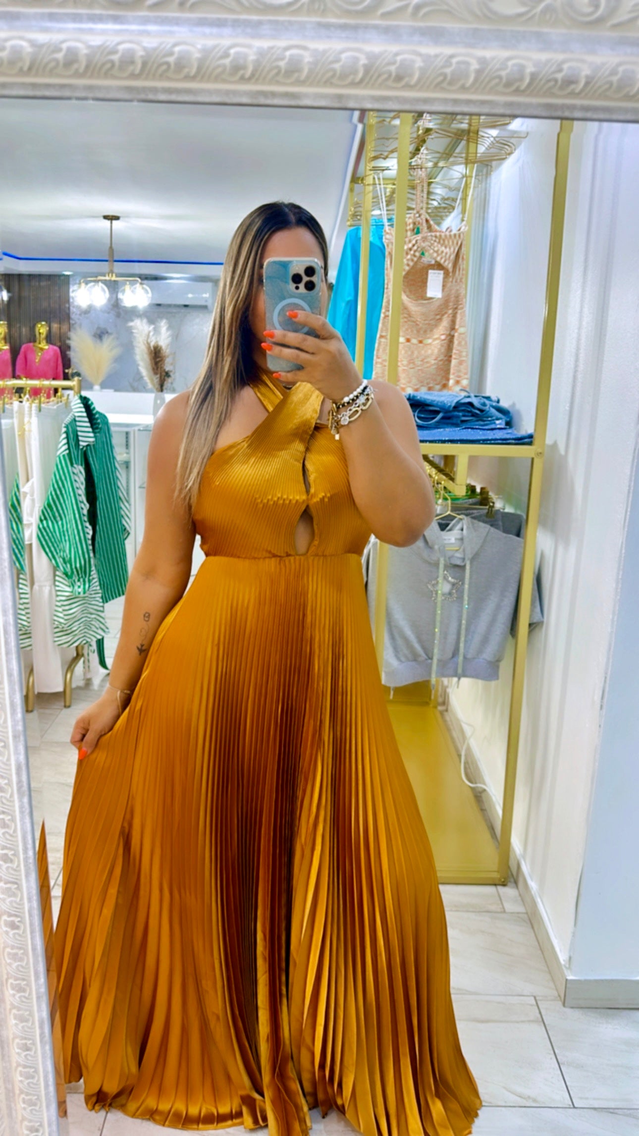Dubai Gold Dress
