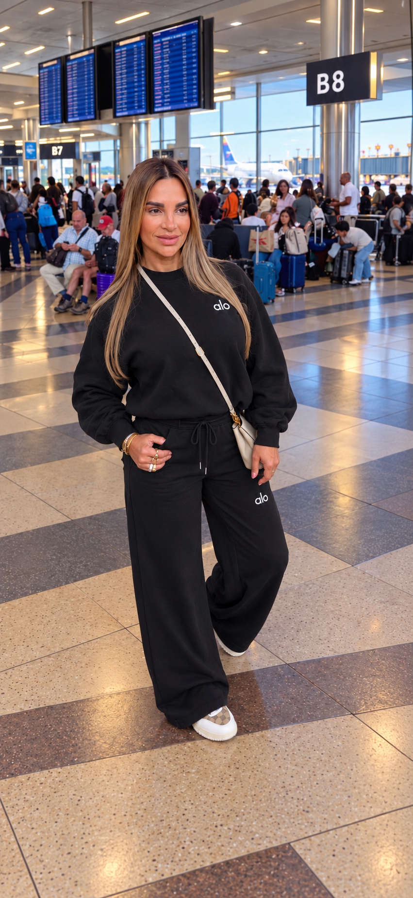 Alo Winter Black Set (spandex) llegan el próximo Martes