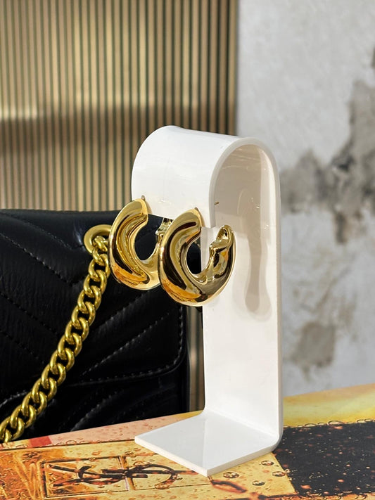 Camilia Golden Earrings (oro acero inoxidable)