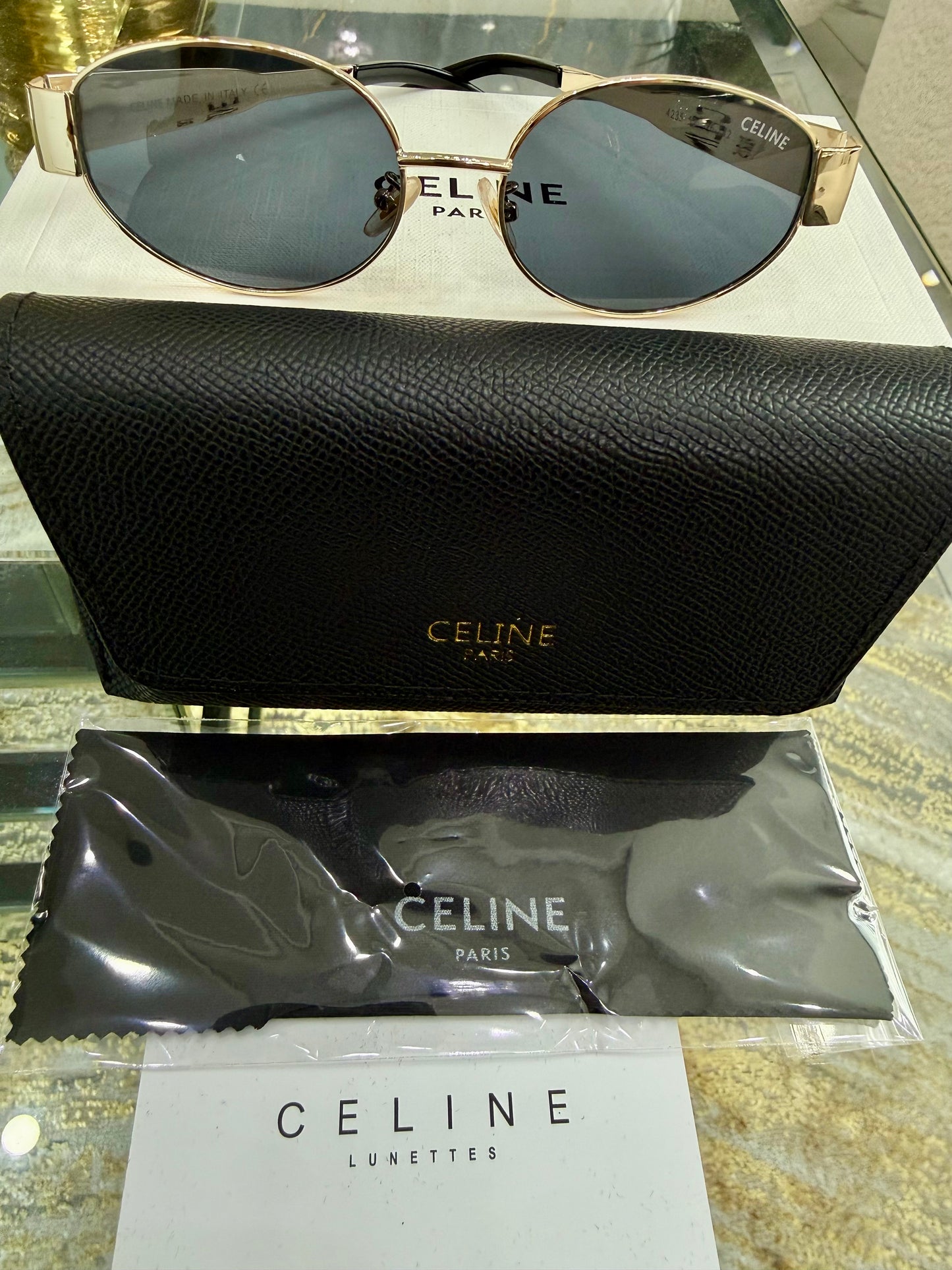 Restock Celina Gold Sunglasses (Kit Completo) Llegan el 20 de Junio