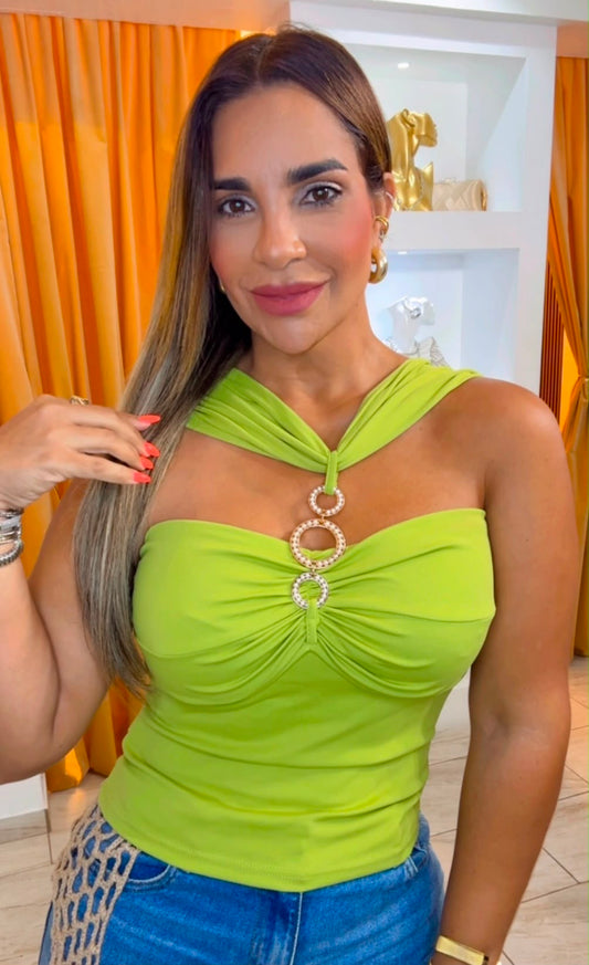Green Pearl Top