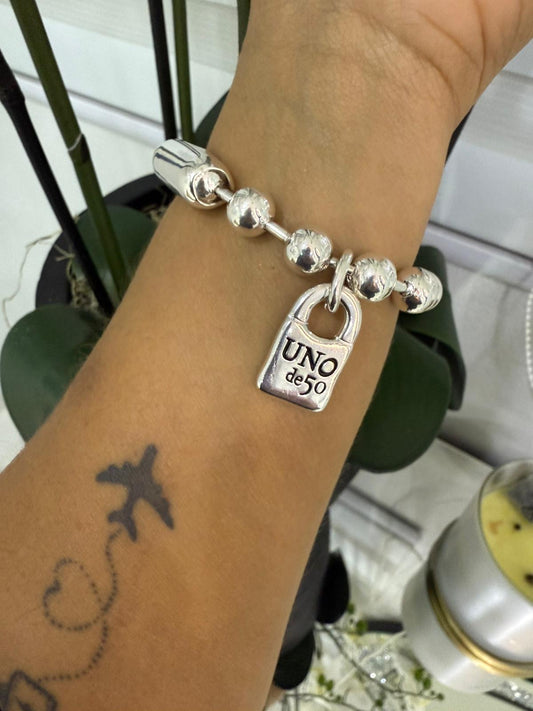Balls Uno Silver Bracelet (Material 925)