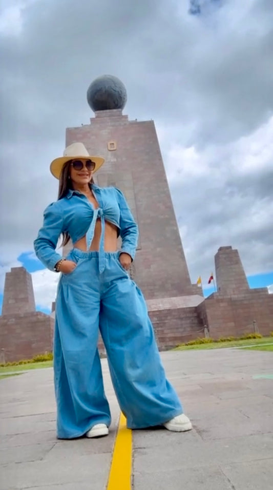Mitad del Mundo Denim Set (utilicé talla Médium)