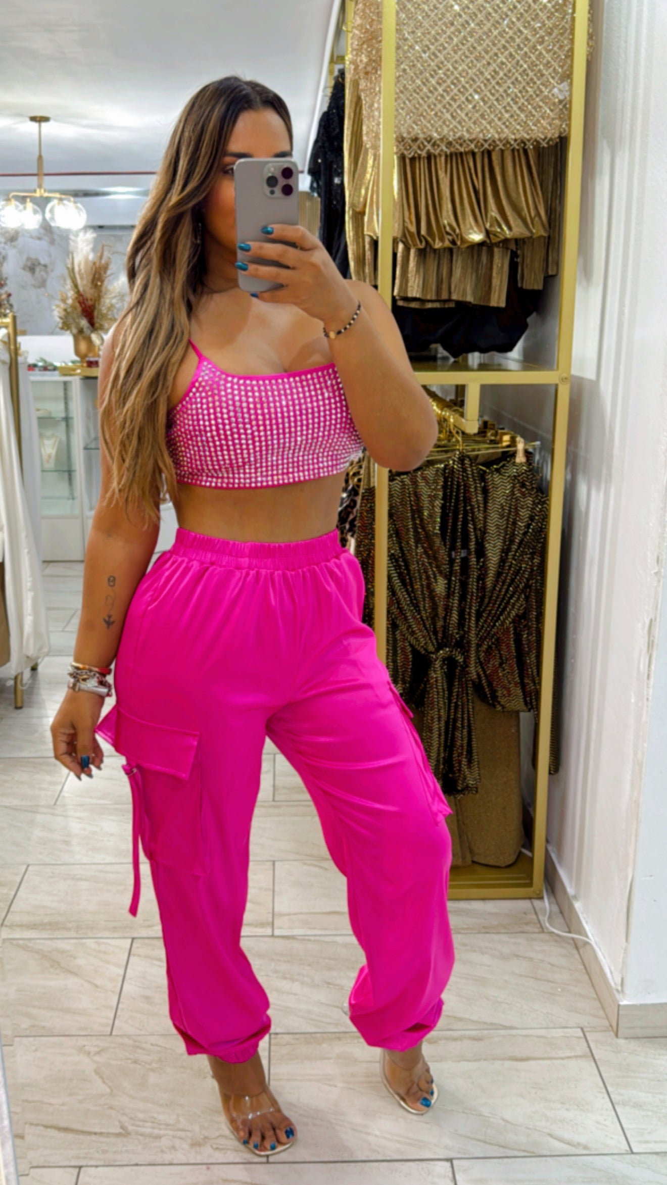 Disco Pink Cargo Set Restock!!! Llegan el martes 24 de Diciembre (stretch