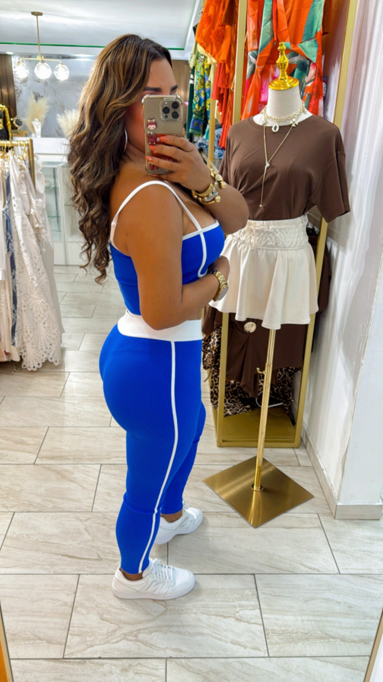 Basic Royal Blue (stretch) utilicé talla M/L