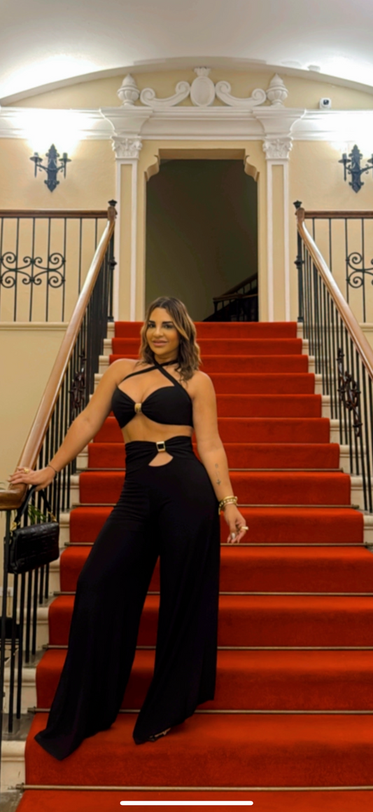 Villa Santos Black Set (stretch)