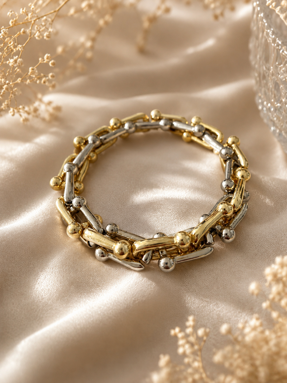 Amelia 2 Tones Bracelet