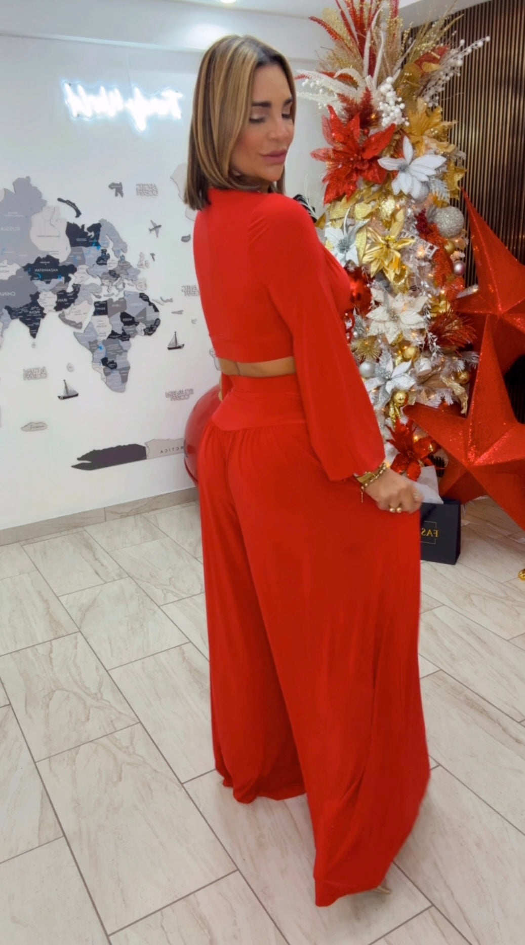 Grindelwald Red Set (stretch) utilicé talla M