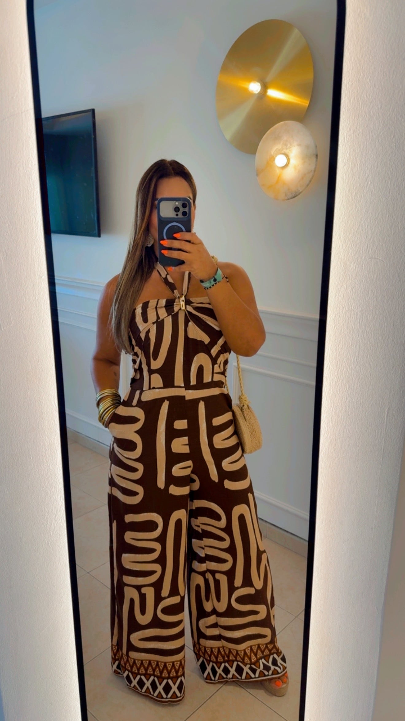 Baní Chocolate Jumpsuit (spandex)