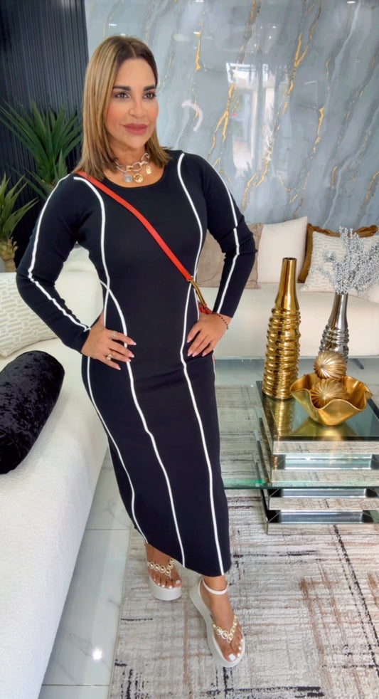 Mallorca Black Dress (spandex)