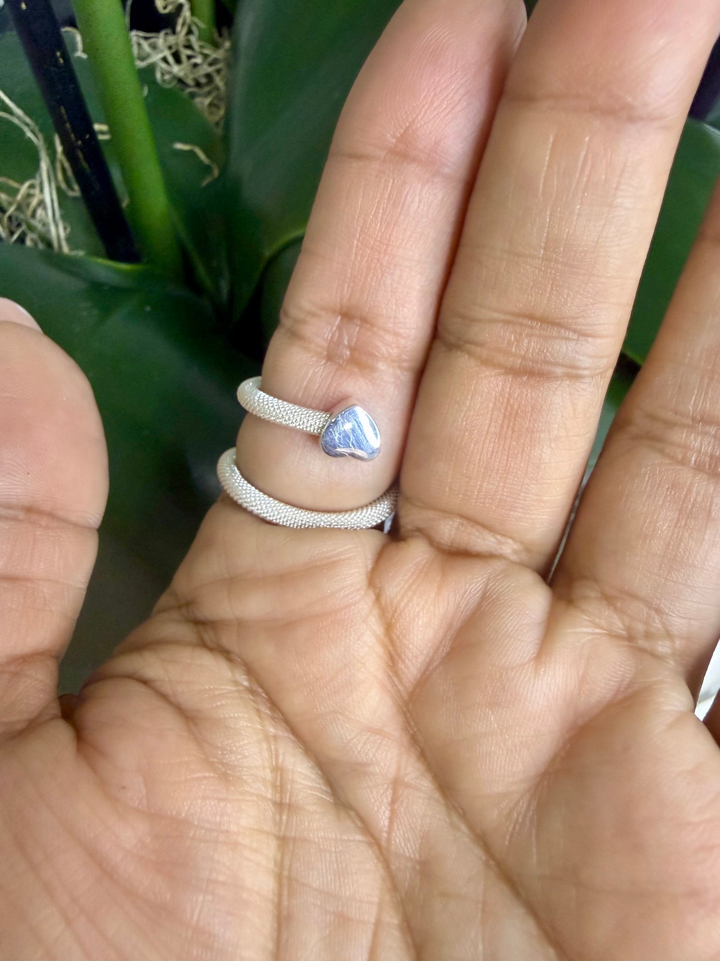 Tedd Mesh Silver Ring ( material plata 925)