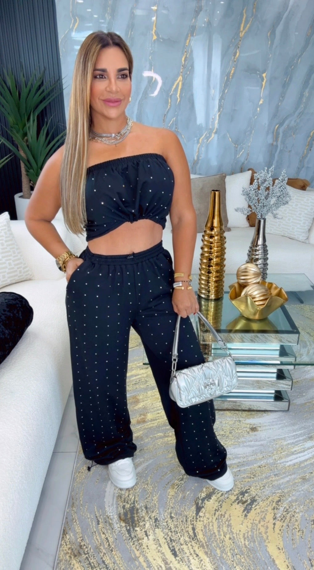 Black Glow Set (spandex)