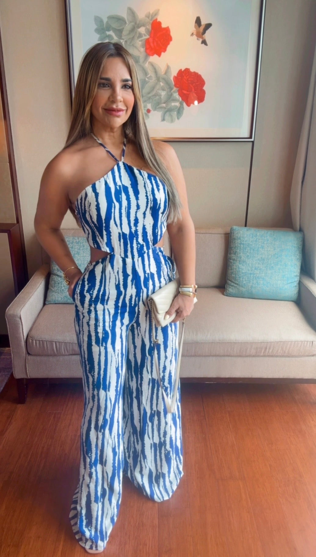 Suzhou Blue jumpsuit (utilicé M)