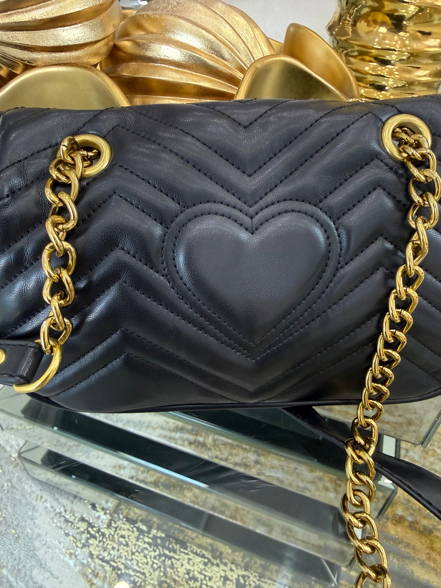 GG Black Crossbody Bag