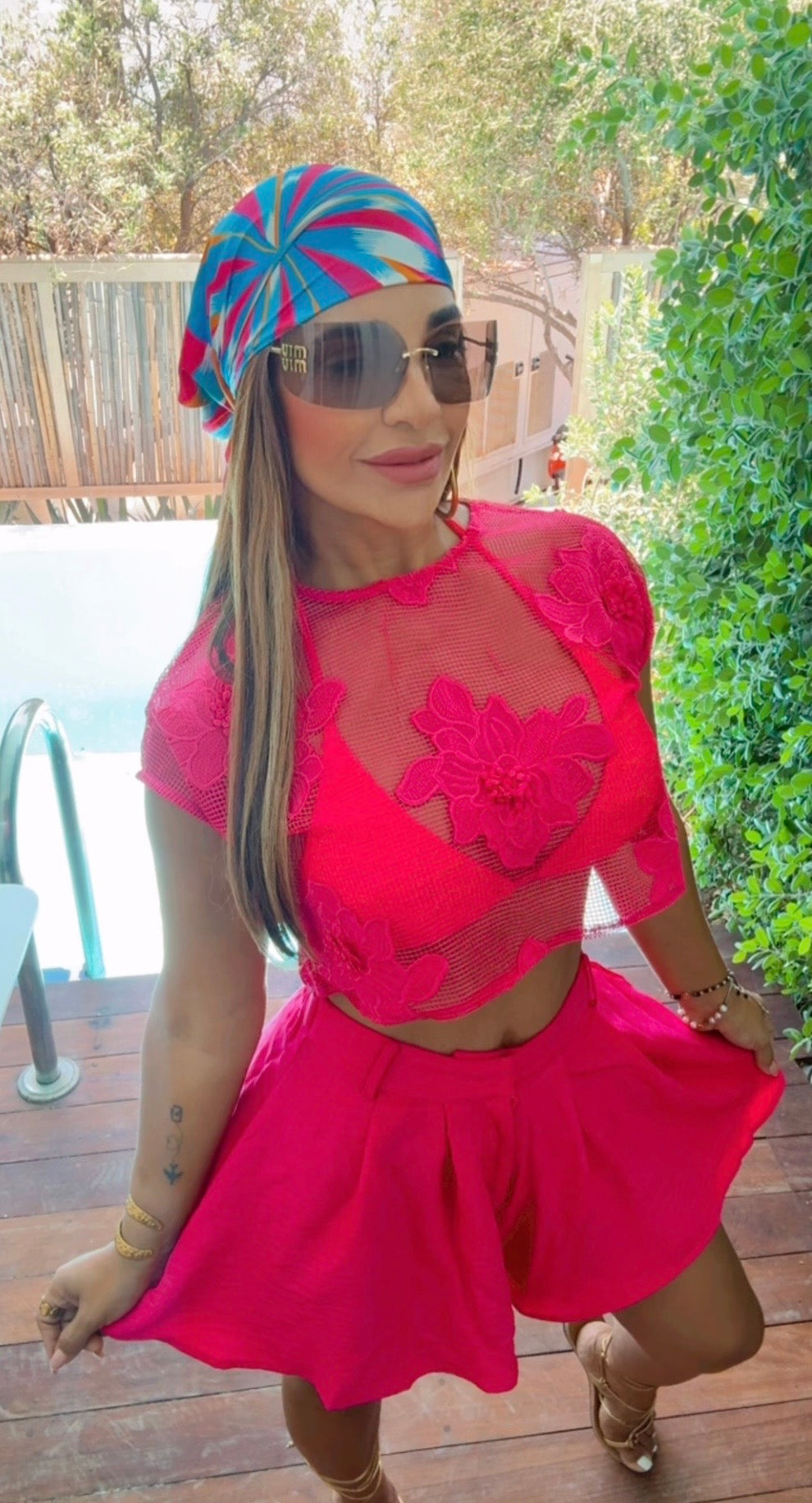 Cretia Pink Set (utilicé Médium)