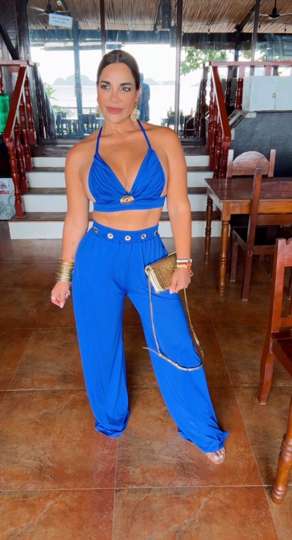 Coron Royal Blue Set (spandex)