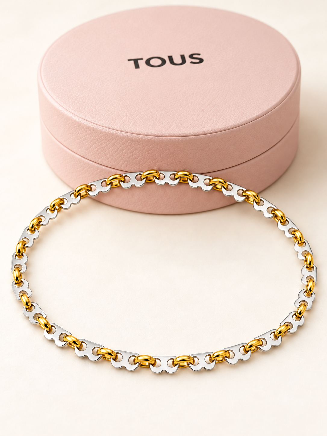 Tous 2 Tones Choker (Plata 925)