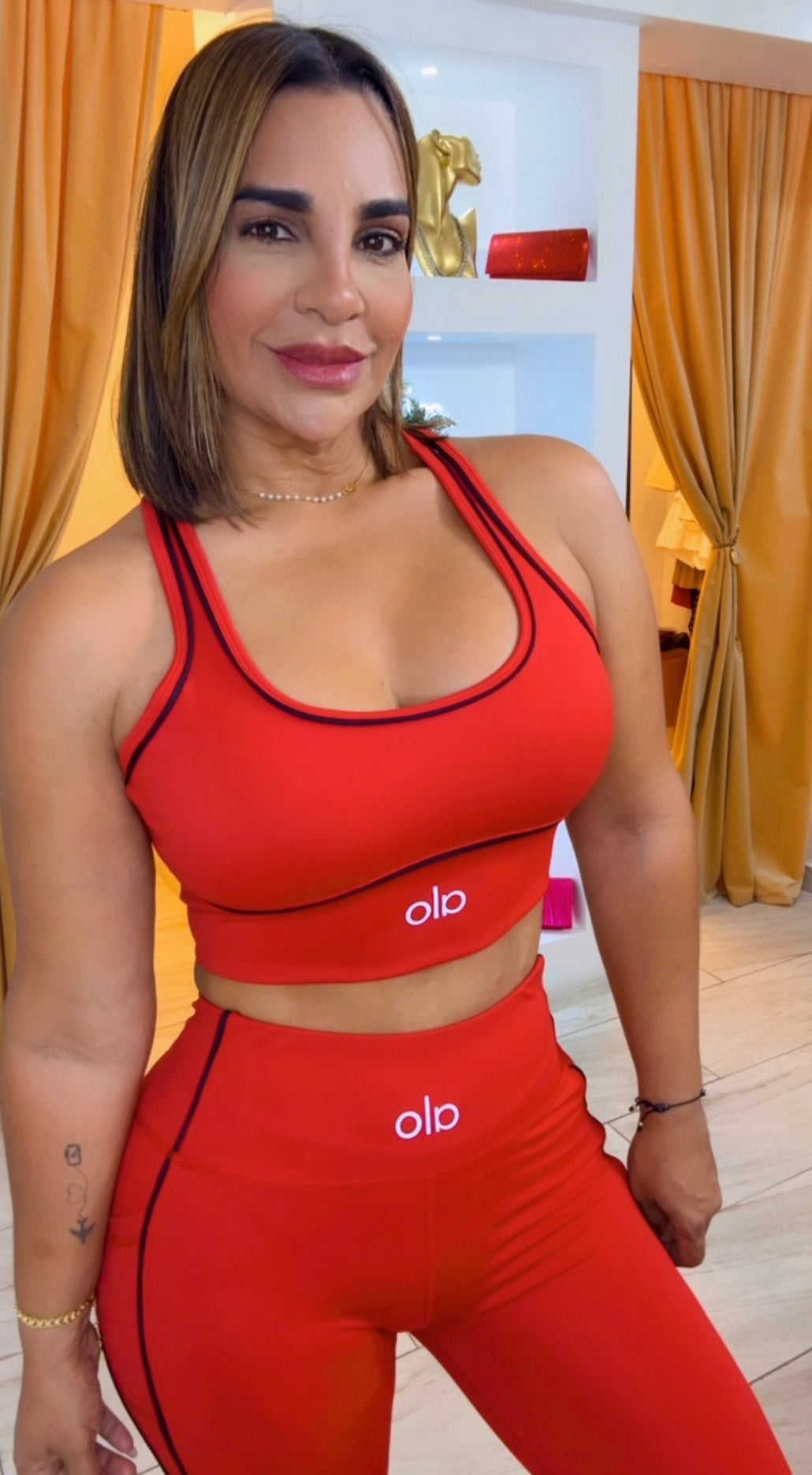Alo Red Sport Set (stretch)