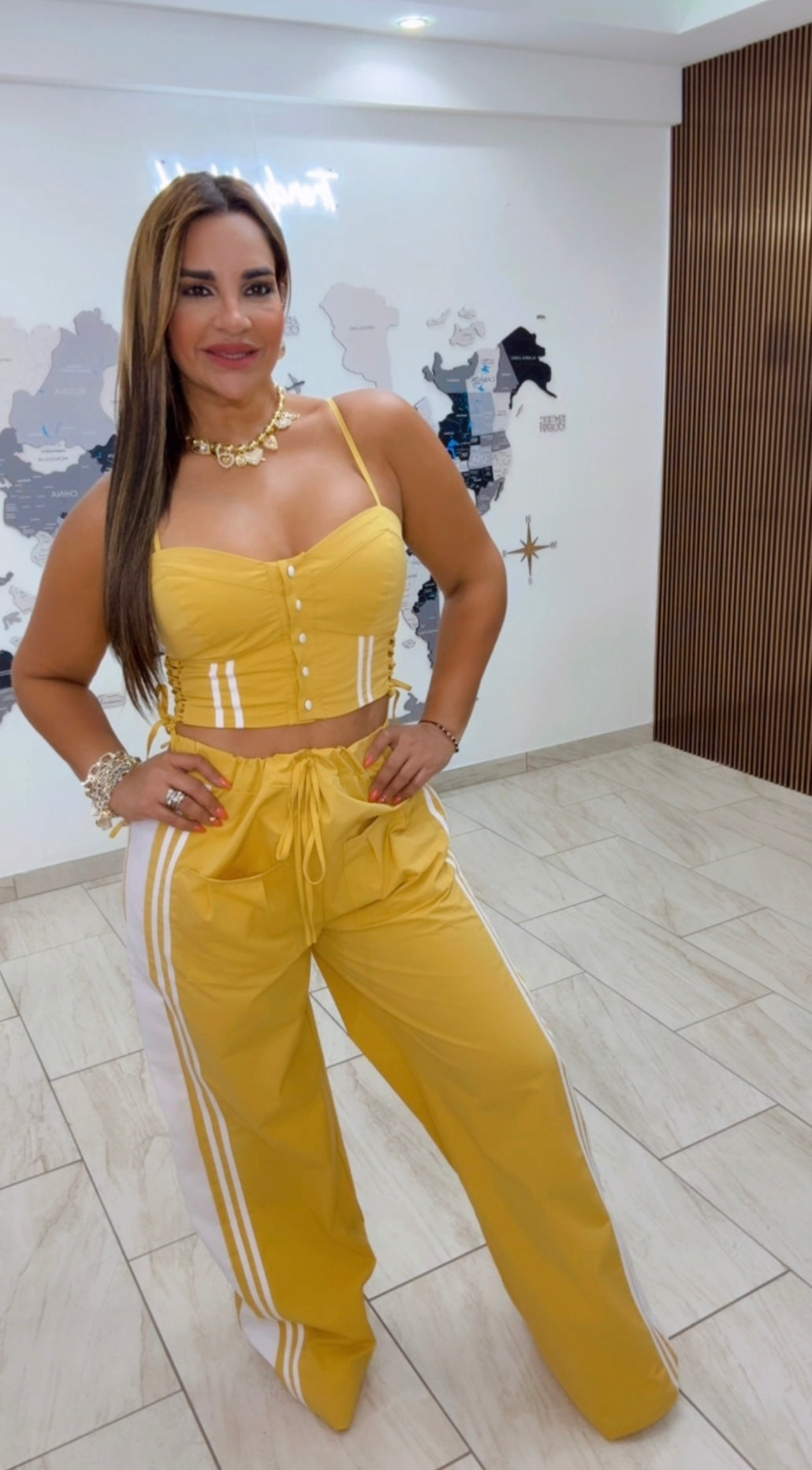 Nicaragua Mustard Set (utilicé talla M)