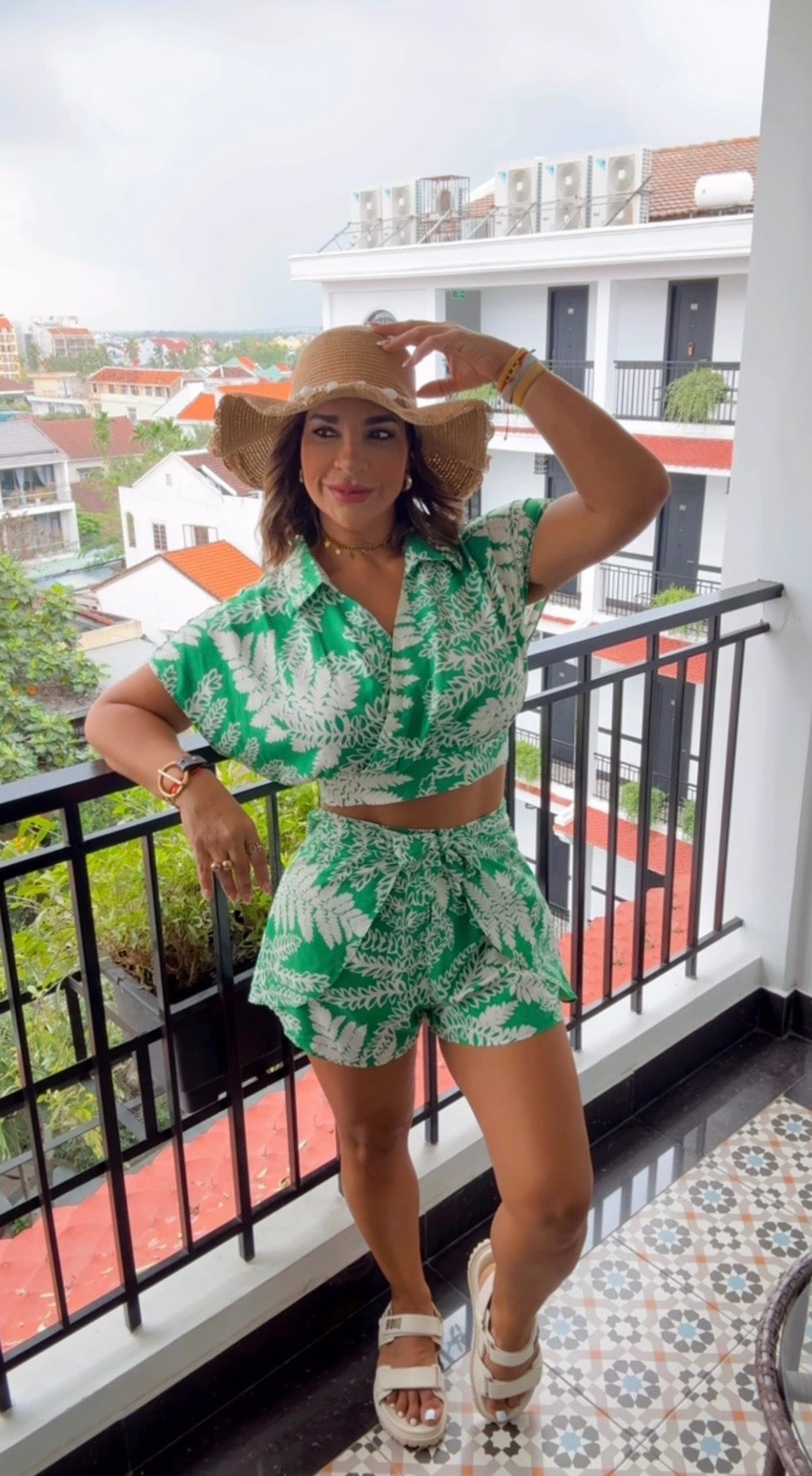 Cao Bang Green Set (spandex)