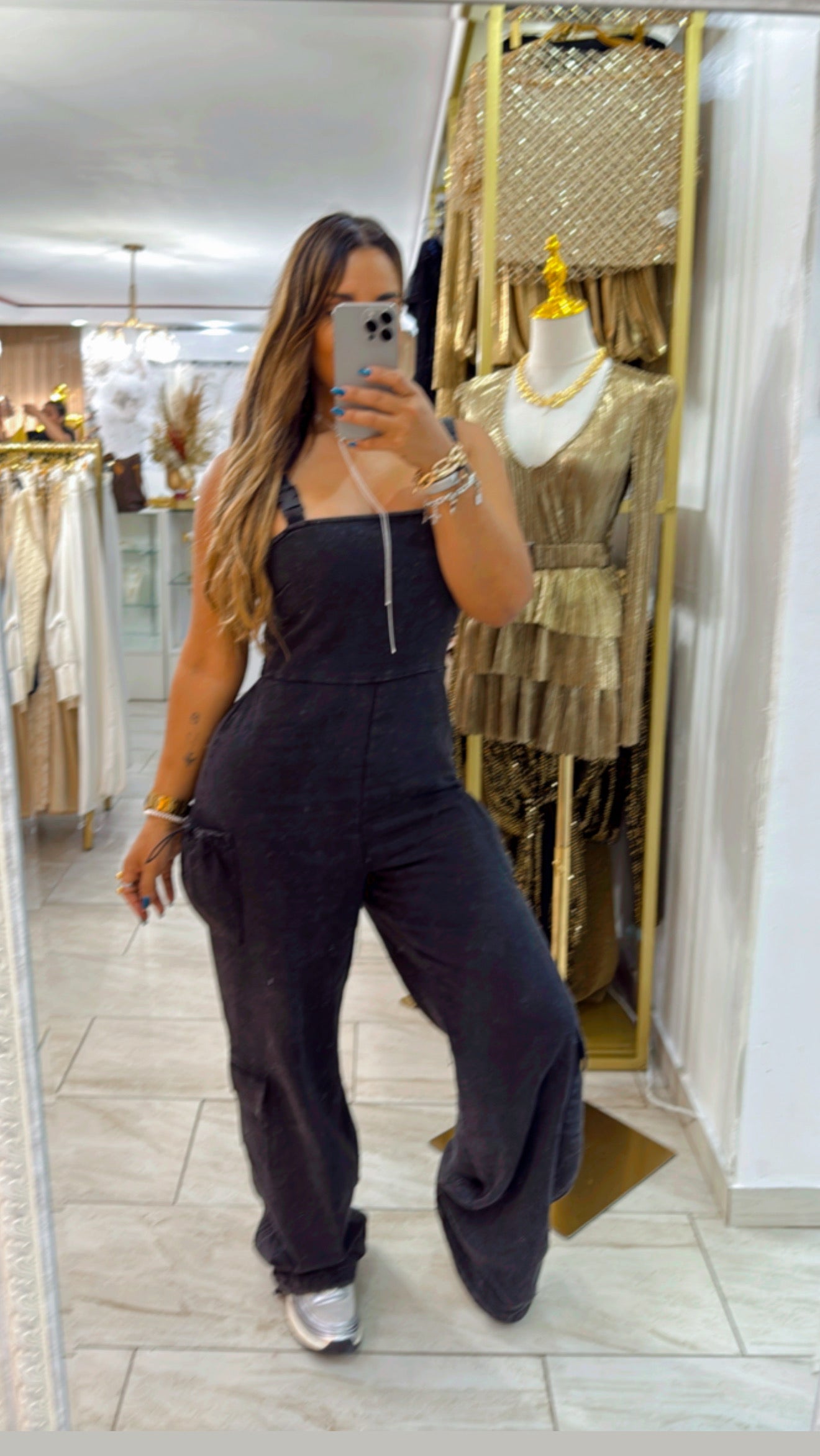 North Cargo Black Jumpsuit Restock !! Llegan el martes 24 (stretch)