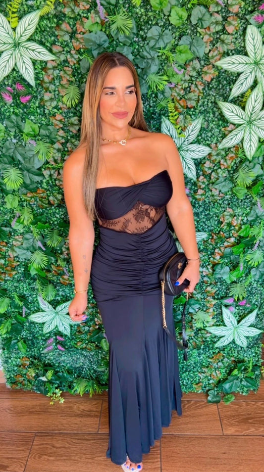 Bukele Black Dress (stretch)