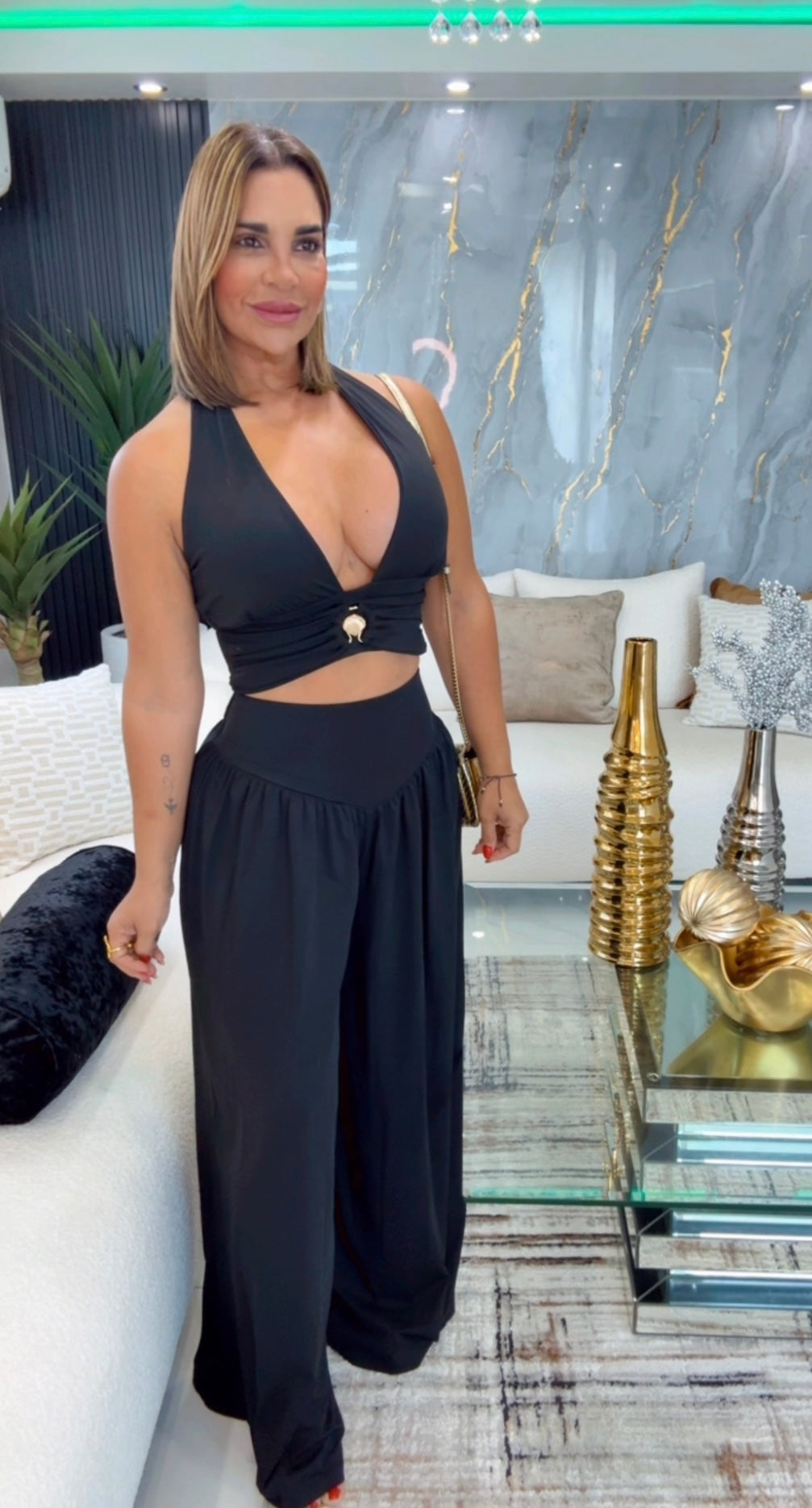 Ibiza Black Set (Spandex)