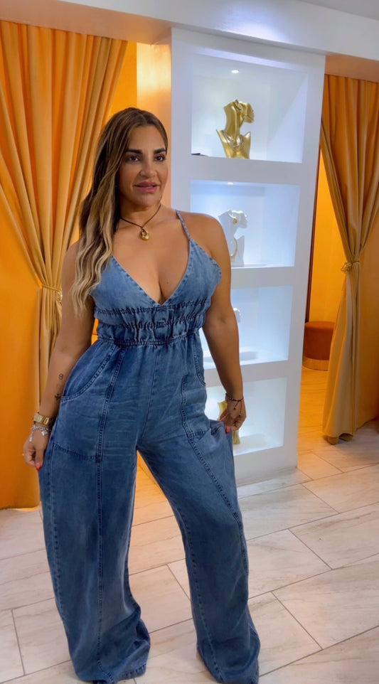 Bogotá Denim Jumpsuit Restock( Llegan el Lunes 30 de Septiembre)