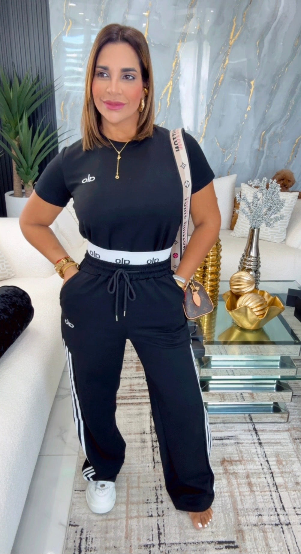 Alo Black Sport Set (spandex)