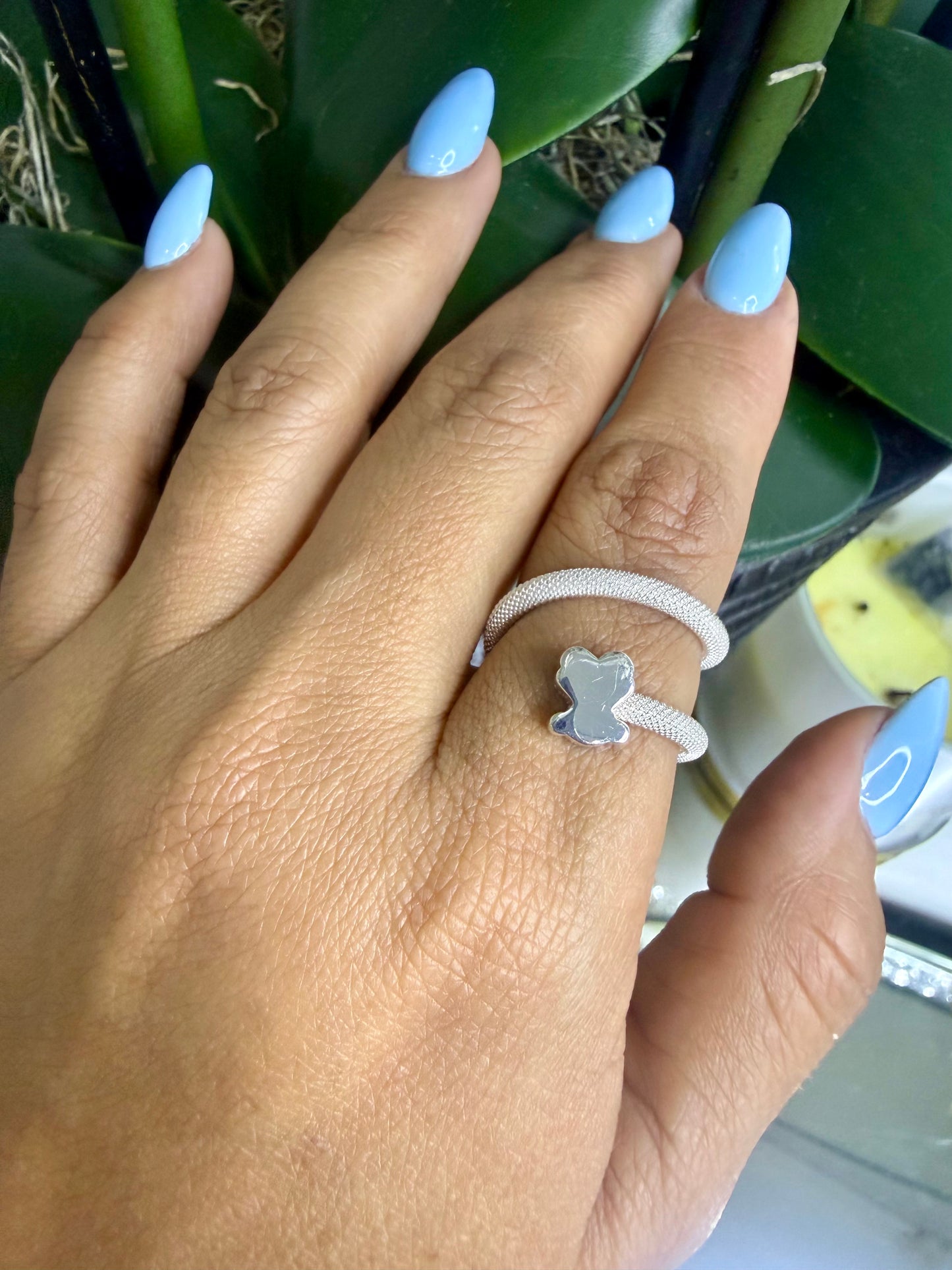Tedd Mesh Silver Ring ( material plata 925)