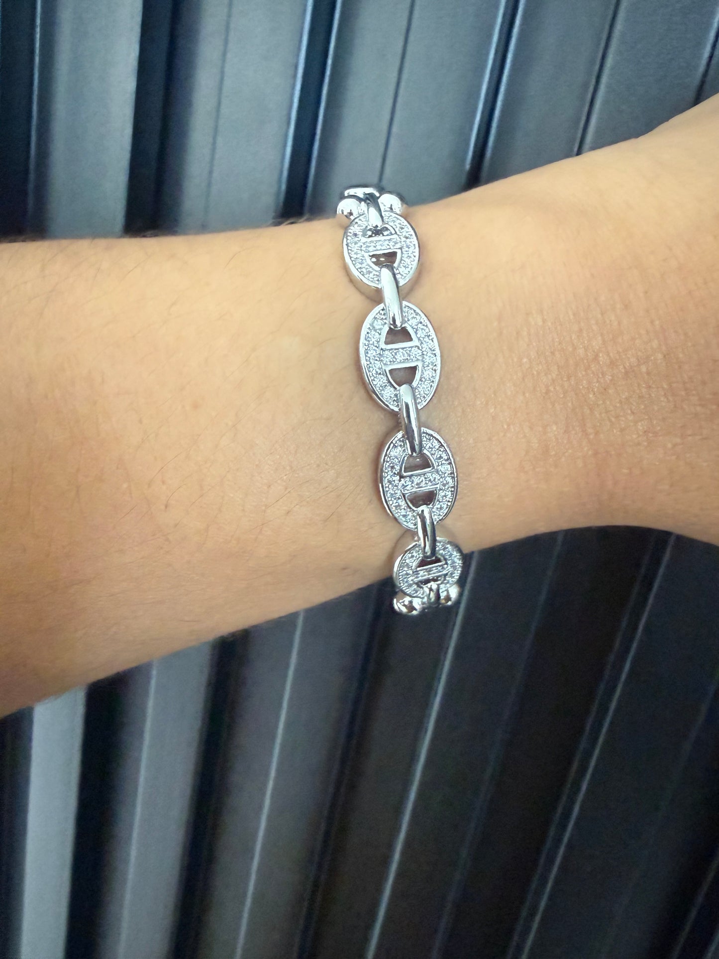 GG inspired Silver Bangle
