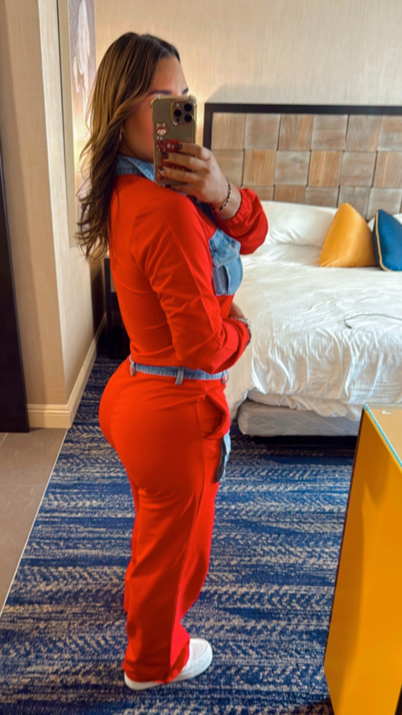 San Francisco Red Set (spandex) utilicé talla M