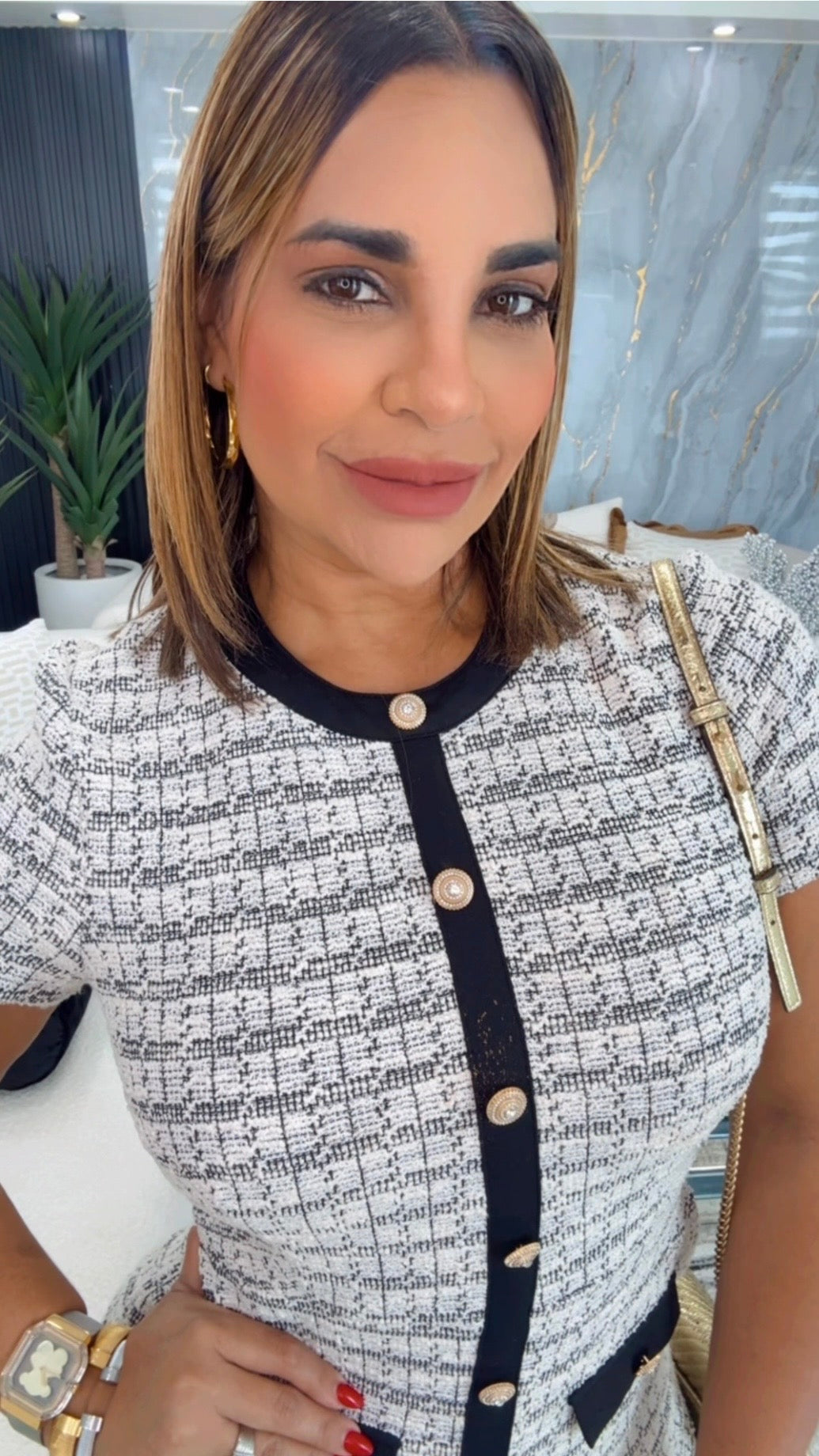 Belgium Black & White Jumpsuit (spandex)