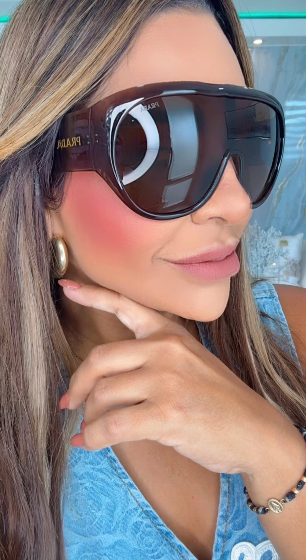 PRDA Dark Brown Sunglasses (kit completo)